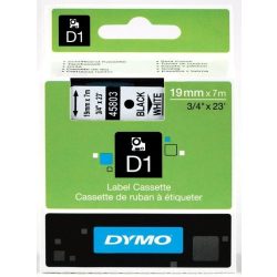 Dymo S0720830 (45803) D1 19mm*7m fek/feh kazetta