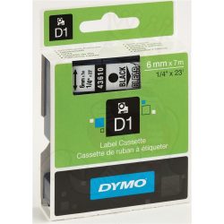 Dymo S0720770 (43610) D1 6mm*7m fek/vízt kazetta