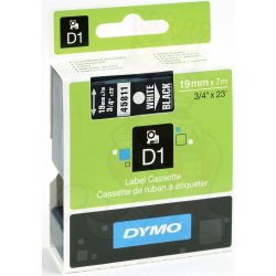 Dymo S0720910 (45811) D1 19mm*7m feh/fek kazetta