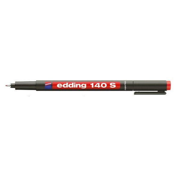 Edding 140S OHP piros