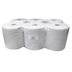 Kéztörlő Ipari FEHÉR 19cm 2rét (6tek) 80m