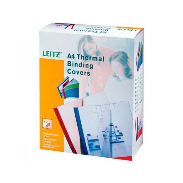 GBC Hőkötőborító IB370038 4mm fehér