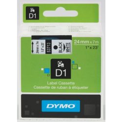 Dymo S0720930 (53713) D1 24mm*7m fek/feh kazetta