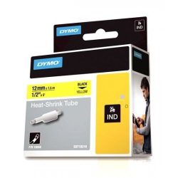 Dymo S0718310 melegíth.szal (18056) 12mm sárga