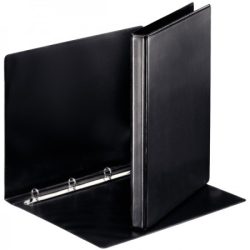 Panorámás gyűrűskönyv 49753 4gy-25mm fekete