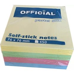 Post It Office 75*75mm 450l pasztell
