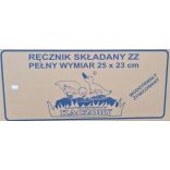 Kéztörlő V hajtogatás 1réteg 250lap 23*25cm recyc zöld Vella 206