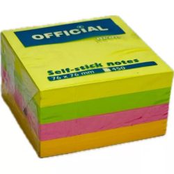 Post It Office 75*75 mm 450l neon