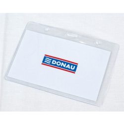   Azonosítókártya tartó, 105x65 mm, hajlékony, vízszintes, DONAU