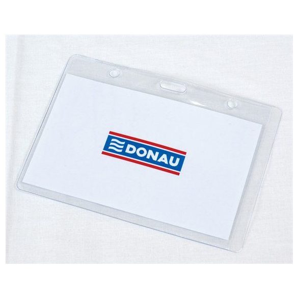 Azonosítókártya tartó, 105x65 mm, hajlékony, vízszintes, DONAU