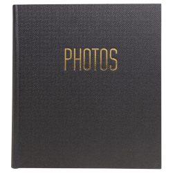   Fotóalbum, 29x32 cm, 30 lap, EXACOMPTA "Office By Me", fekete