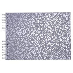   Fotóalbum, spirál, 32x22 cm, 25 lap, EXACOMPTA "AutentiK", kékesszürke
