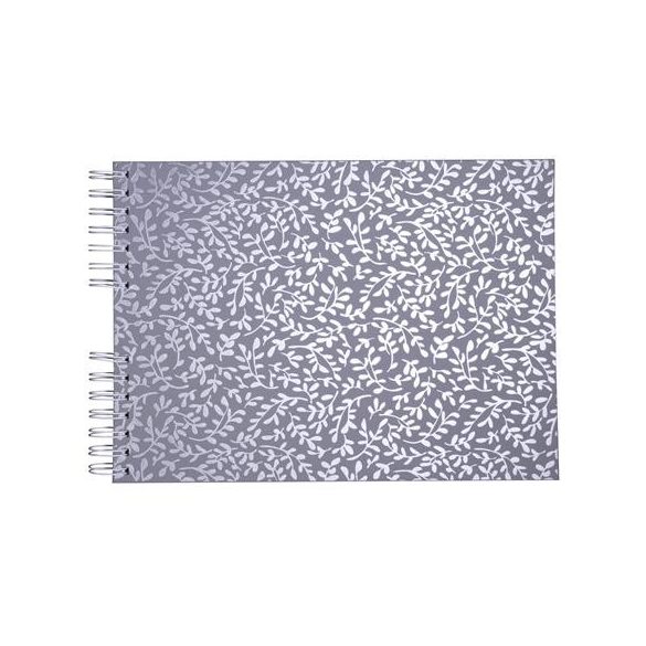 Fotóalbum, spirál, 32x22 cm, 25 lap, EXACOMPTA "AutentiK", kékesszürke