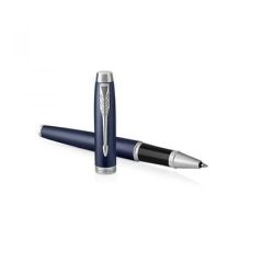   Rollertoll, 0,5 mm, ezüst színű klip, kék tolltest, PARKER "IM Royal", kék