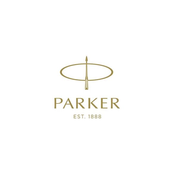 Golyóstoll, 1 mm, rotációs, kék tolltest, ezüst klip, PARKER "Royal Sonnet", kék