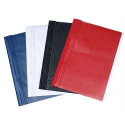 Gyorsfűző, kemény hátlappal, PVC, A4, VICTORIA, fehér