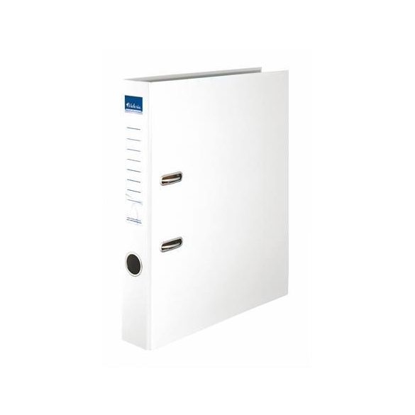 Iratrendező, 50 mm, A4, PP/karton, VICTORIA, fehér