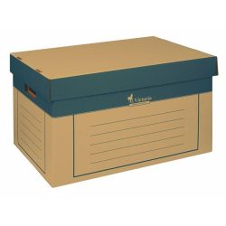  Archiváló konténer, 320x460x270 mm, karton, VICTORIA, natúr
