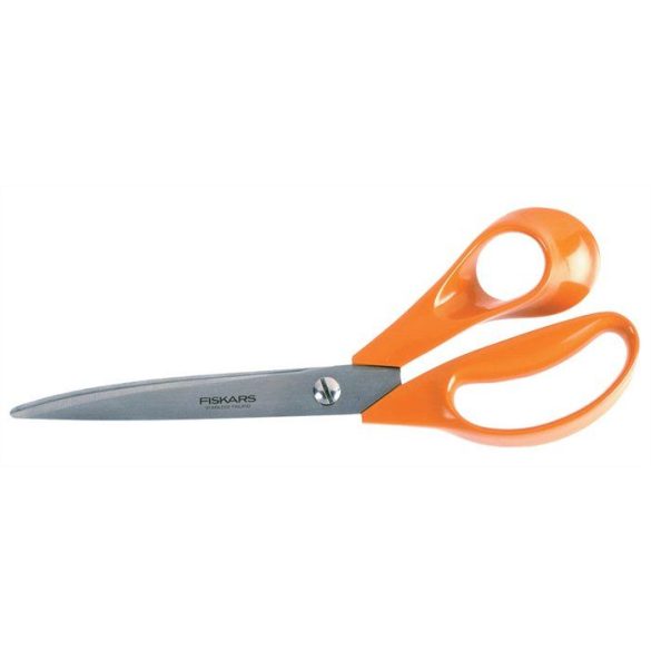 Szabóolló, 24 cm, FISKARS "Classic", narancssárga