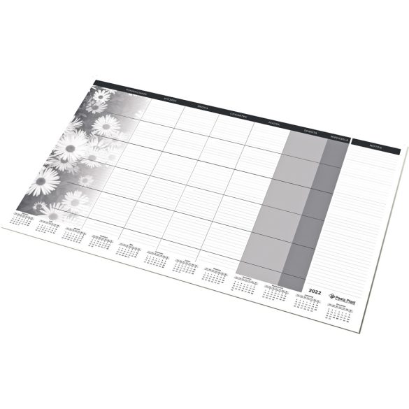 Könyökalátét, 470x330 mm, havi tervezővel, PANTA PLAST, virágos