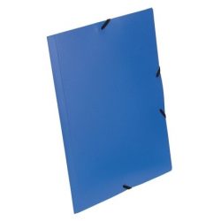   Gumis mappa, 15 mm, PP, A4, VIQUEL "Standard", kék