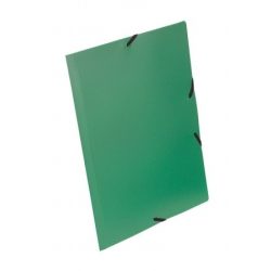   Gumis mappa, 15 mm, PP, A4, VIQUEL "Standard", zöld