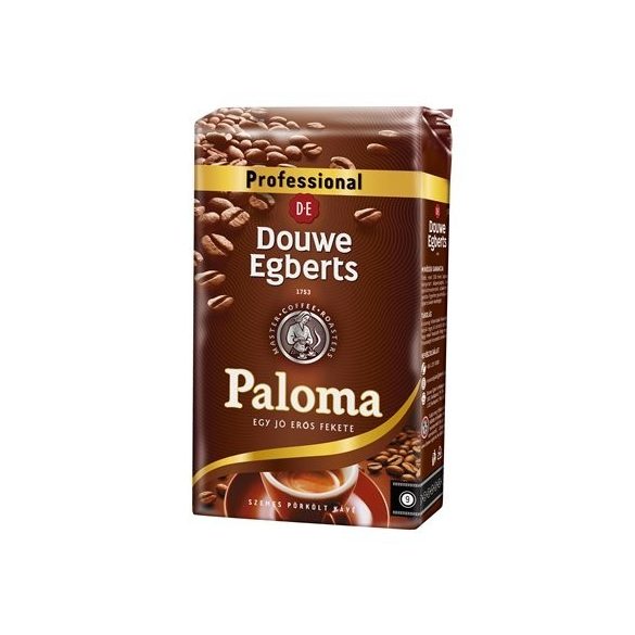 Kávé, pörkölt, szemes, vákuumos csomagolásban, 1000 g, DOUWE EGBERTS "Paloma"