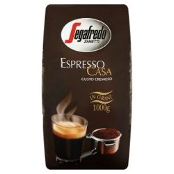   Kávé, pörkölt, szemes, vákuumos csomagolásban, 1000 g,  SEGAFREDO "Espresso Casa"