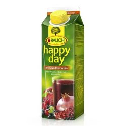   Gyümölcslé, 100%, 1 l, RAUCH "Happy day", piros multivitamin