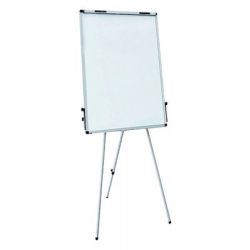   Flipchart tábla 68 x 105 cm, mágneses felülettel, írószer tartó sínnel