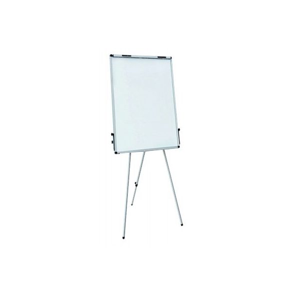 Flipchart tábla 68 x 105 cm, mágneses felülettel, írószer tartó sínnel