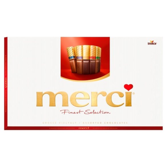 Merci Desszert 400 g 8 féle ét- és tejcsokoládé