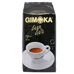   Kávé, pörkölt, szemes, vákuumos csomagolásban, 1000 g,  Gimoka Gran Gala fekete