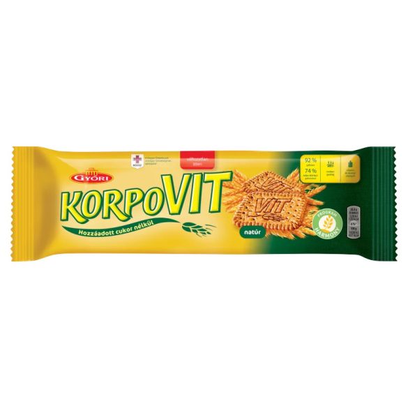 Korpovit keksz, 200 g, GYŐRI