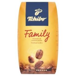   Kávé, pörkölt, szemes, vákuumos csomagolásban, 1000 g,  TCHIBO "Tchibo Family"