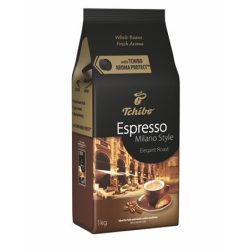   Kávé, pörkölt, szemes, vákuumos csomagolásban, 1000 g,  TCHIBO "Tchibo Espresso Milano Style"