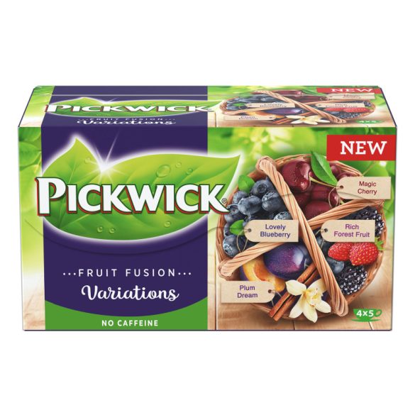 Pickwick FruitFusion gyümölcstea variációk KÉK 38,75g