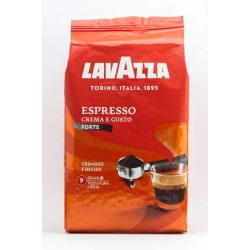   Kávé, pörkölt, szemes, vákuumos csomagolásban, 1000 g,  Lavazza Crema e Gusto Forte