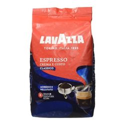   Kávé, pörkölt, szemes, vákuumos csomagolásban, 1000 g,  Lavazza Crema e Gusto 