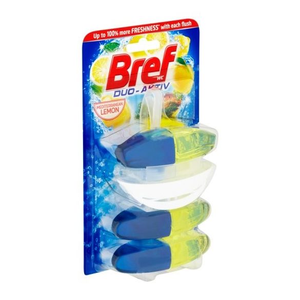 Bref duo aktív tartó+ut. 1+2 3*50ml lemon