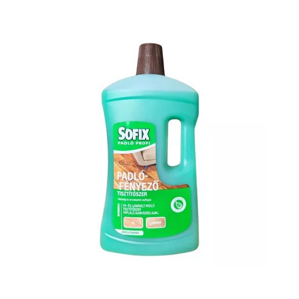 Sofix padlófényező tisztítószer fa és laminált felületekre 1000ml avokádóolajjal
