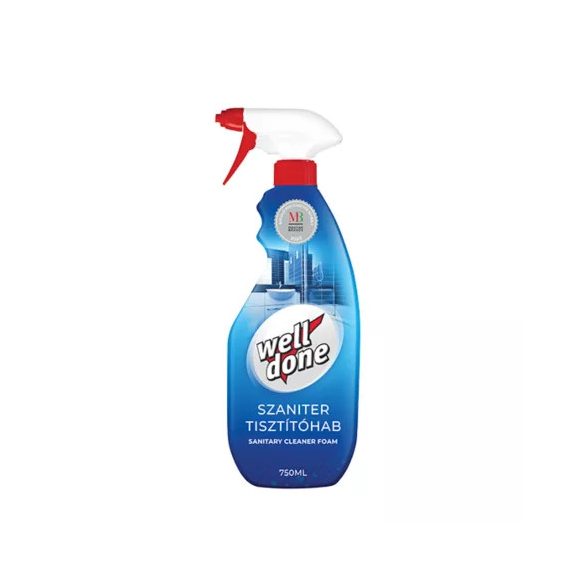 WellDone Szaniter tisztítóhab szórófejes 752ml