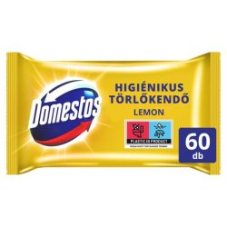 Domestos higiénikus törlőkendő 60db Lemon