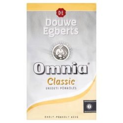   Kávé, pörkölt, őrölt, vákuumos csomagolásban, 1000 g,  DOUWE EGBERTS "Omnia" Classic