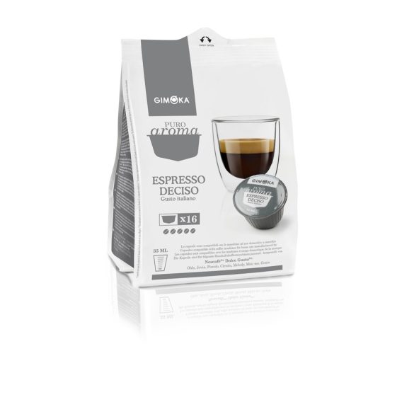 Gimoka Kapszula Dolce Gusto kompatibilis Espresso Deciso 16db
