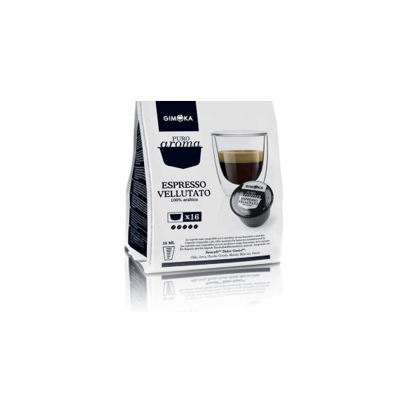 Gimoka Kapszula Dolce Gusto kompatibilis Espresso Vellutato 16db