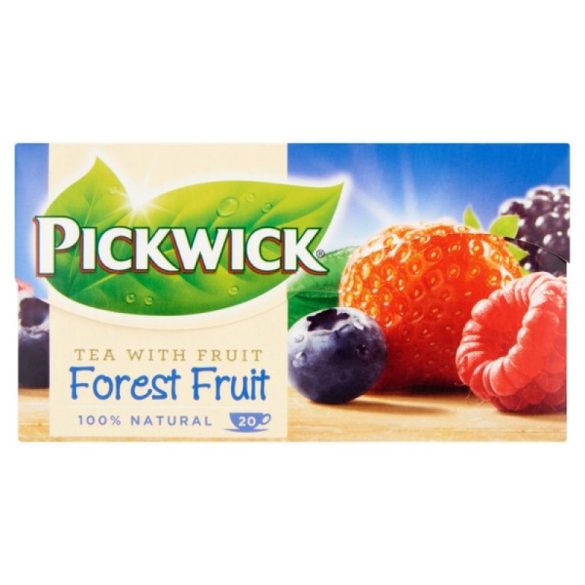 Fekete tea, 20x1,5 g, PICKWICK, erdei gyümölcs