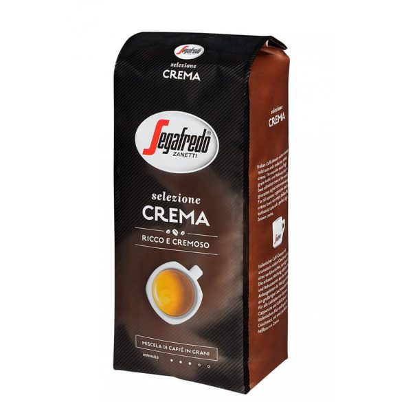 Kávé, pörkölt, őrölt, vákuumos csomagolásban, 1000 g,  SEGAFREDO "Selezione Crema"