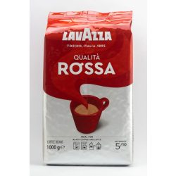   Kávé, pörkölt, szemes, vákuumos csomagolásban, 1000 g, Lavazza Qualitá Rossa 