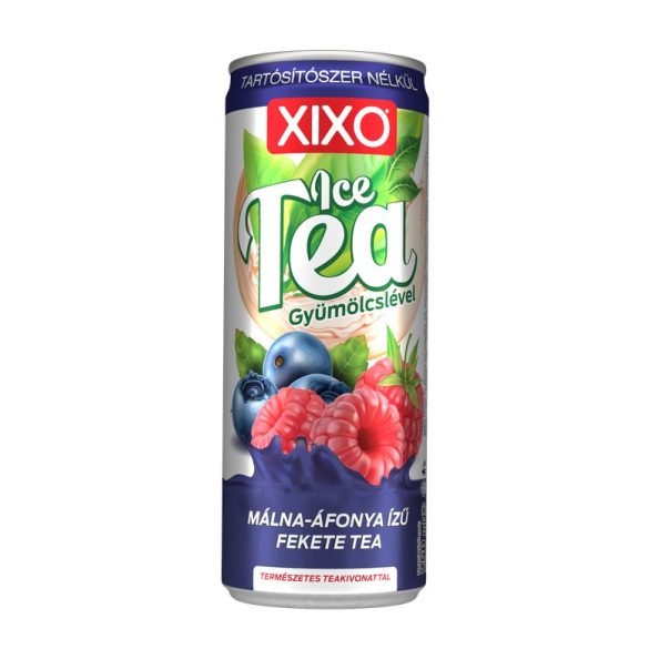 XIXO Ice tea málna-áfonya 250 ml